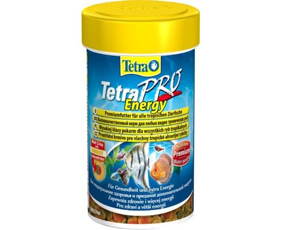 TetraPro Energy Crisps корм-чипсы для всех видов рыб для дополнительной энергии 100 мл