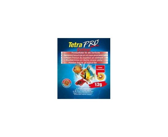 TetraPro Color Crisps корм-чипсы для улучшения окраса всех декоративных рыб 12 г sachet
