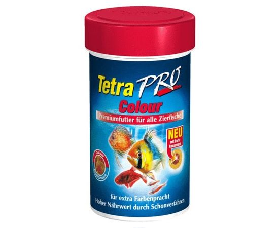 TetraPro Color Crisps корм-чипсы для улучшения окраса всех декоративных рыб 500 мл