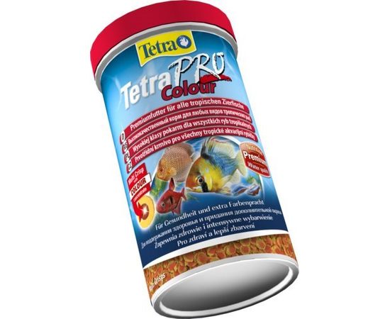 TetraPro Color Crisps корм-чипсы для улучшения окраса всех декоративных рыб 500 мл