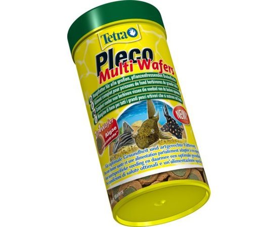TetraPleco Multi Wafers корм для сомов крупные чипсы 250 мл