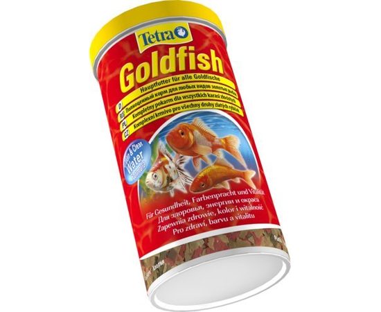 TetraGoldfish корм в хлопьях для всех видов золотых рыбок 1 л