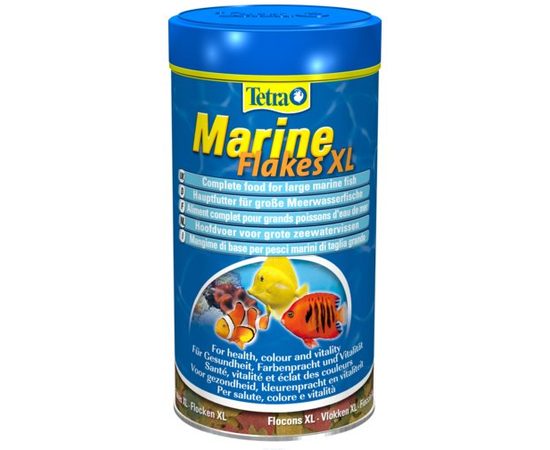 TetraMarin XL Fl. корм для морских рыб, крупные хлопья 500 мл