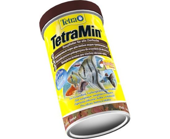 TetraMin основной корм для всех видов рыб в виде хлопьев 500 мл