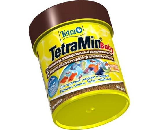 TetraMin Baby корм для мальков до 1 см мелкая крупа 66 мл