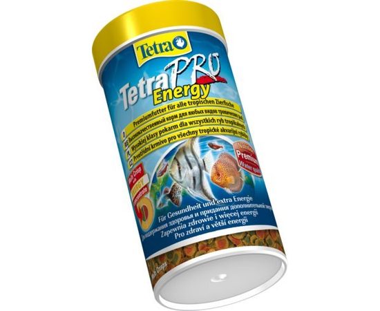 TetraPro Energy Crisps корм-чипсы для всех видов рыб для дополнительной энергии 250 мл