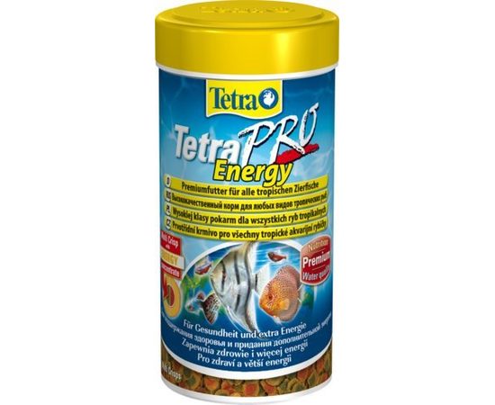TetraPro Energy Crisps корм-чипсы для всех видов рыб для дополнительной энергии 250 мл