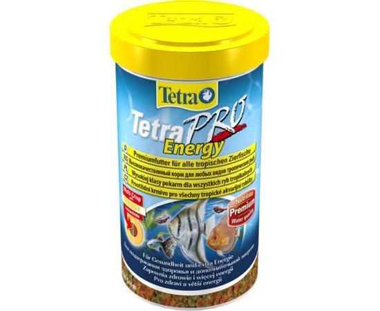 TetraPro Energy Crisps корм-чипсы для всех видов рыб для дополнительной энергии 500 мл