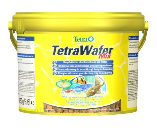 TetraWaferMix корм-чипсы для всех донных рыб 3,6 л TetraWaferMix корм-чипсы для всех донных рыб 3,6 л