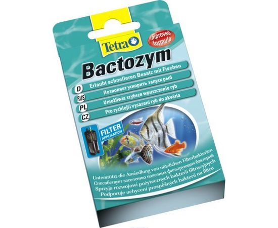 Tetra Bactozym средство для биологического запуска аквариума 10 капсул