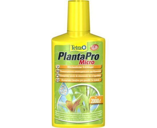 Tetra PlantaPro Micro жидкое удобрение с микроэлементами и витаминами 250 мл