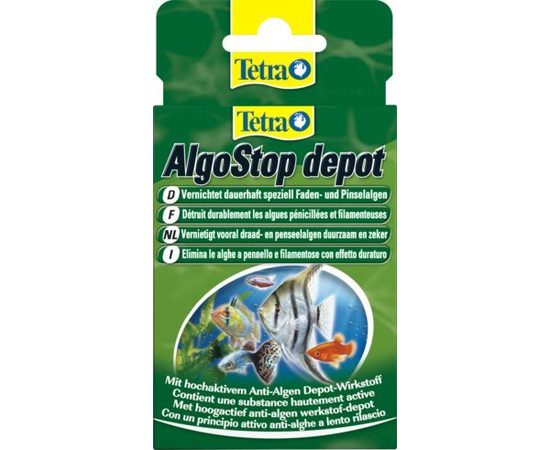 Tetra AlgoStop Depot средство против нитчатых водорослей 12 таб.