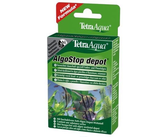 Tetra AlgoStop Depot средство против нитчатых водорослей 12 таб.
