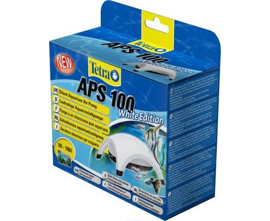 TetraTec AРS 100 компрессор для аквариумов 50-100 л белый