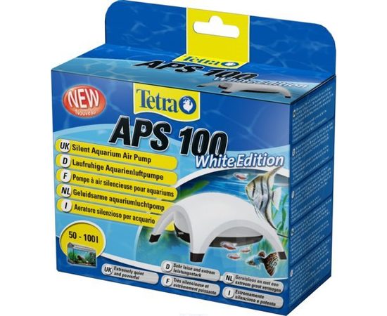 TetraTec AРS 100 компрессор для аквариумов 50-100 л белый
