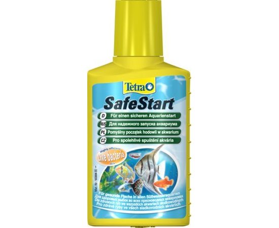 Tetra Safe Start бактериальная культура для запуска нового аквариума 100 мл