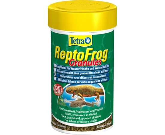 Tetra ReptoFrog основной корм для водных лягушек и тритонов в гранулах 100 мл