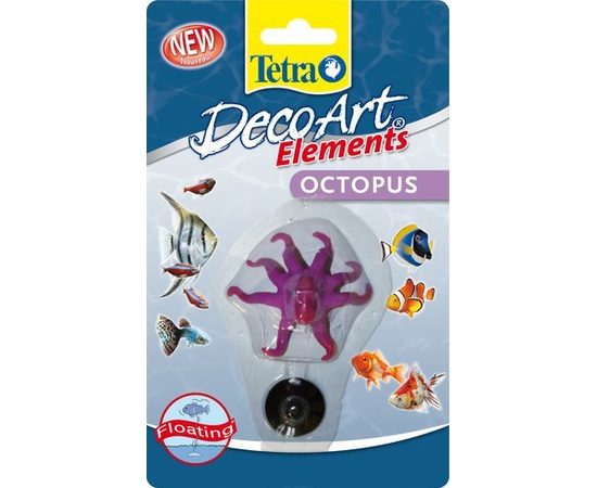 Tetra Deco Art Octopus искусственная плавающая рыбка Осьминог Tetra Deco Art Octopus искусственная плавающая рыбка Осьминог