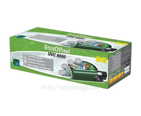 Стерилизатор TetraPond UVC 8000 9Вт 2500л/ч раб.давление <= 0,5 bar