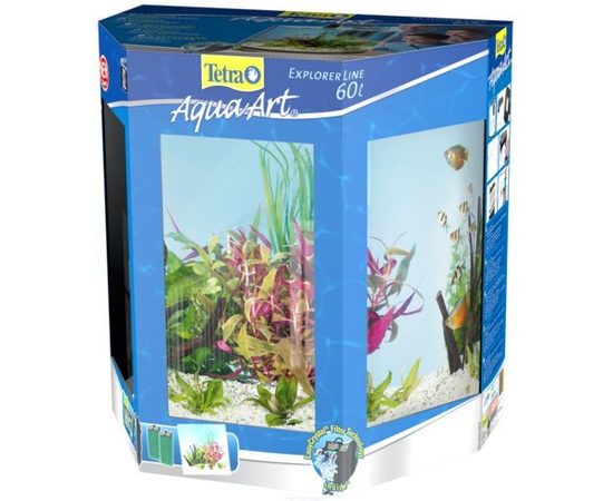 Tetra AquaArt Tropical 60 л - аквариумный комплекс &quotПолумесяц&quot
