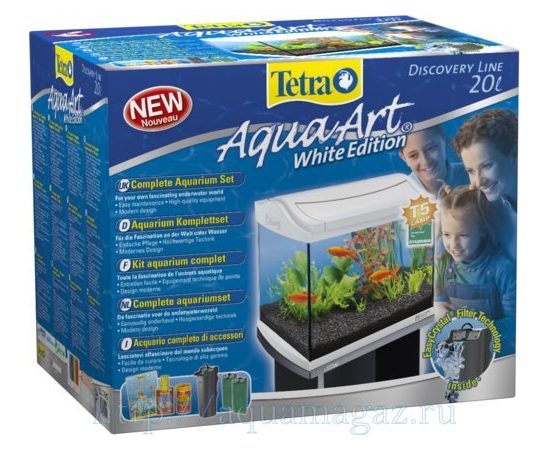 Tetra AquaArt аквариумный комплекс 20 л белый