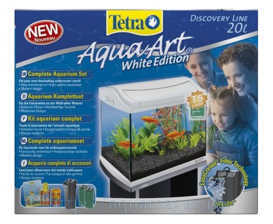 Tetra AquaArt аквариумный комплекс 20 л белый