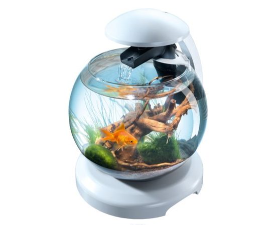 Tetra Cascade Globe White аквариумный комплекс белый 6,8 л