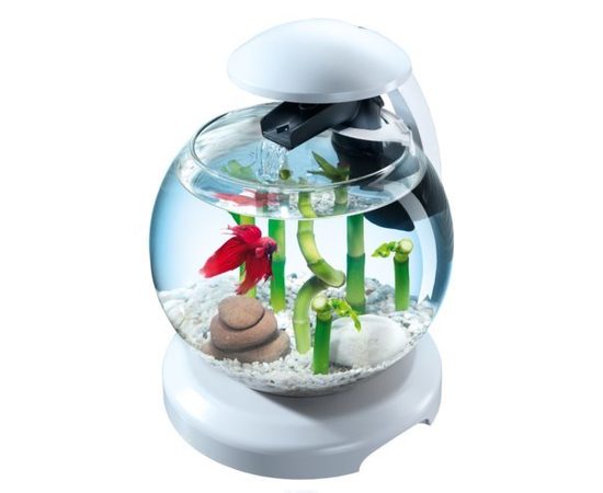 Tetra Cascade Globe White аквариумный комплекс белый 6,8 л