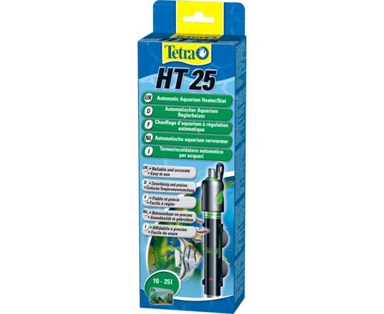 TetraTec HT 25 терморегулятор 25Вт для аквариумов 10-25 л