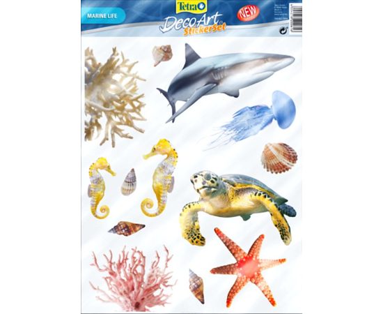 Набор наклеек Морские обитатели Tetra Deco Art