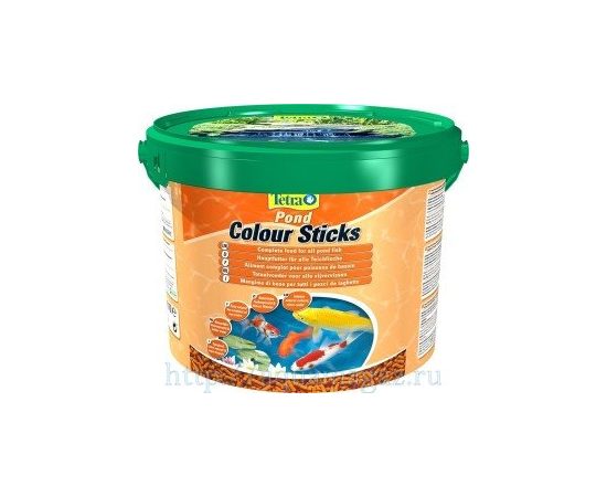 Tetra Pond Color Sticks корм для прудовых рыб палочки для окраски 4 л