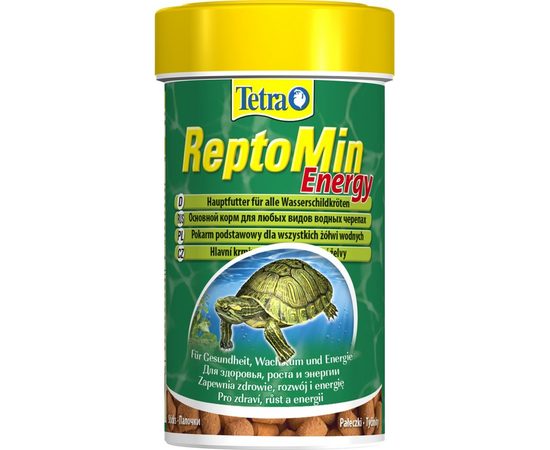 Tetra ReptoMin Energy энергетический корм в гранулах для водных черепах 100 мл