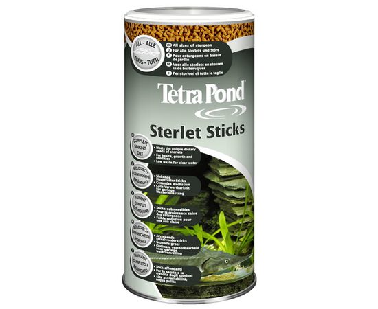 Pond Sterlet Sticks 1л корм для прудовых рыб осетров и стерляди