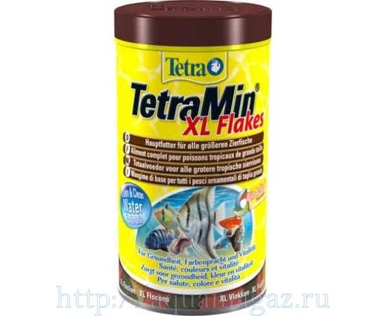 TetraMin корм для всех видов рыб в виде хлопьев 1 л
