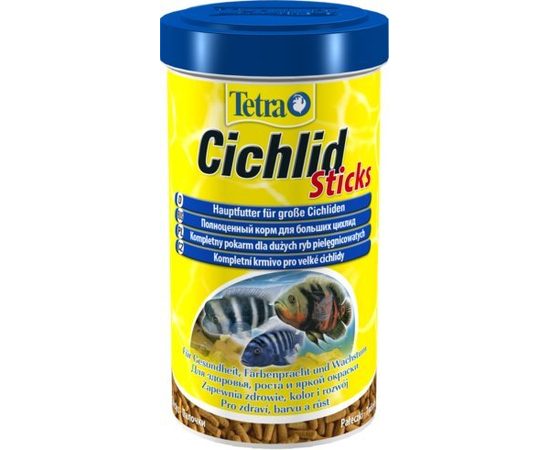 TetraCichlid Sticks корм для всех видов цихлид в палочках 500 мл