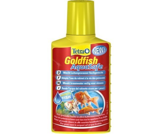 Tetra AquaSafe Goldfish кондиционер для подготовки воды для золотых рыб 100 мл