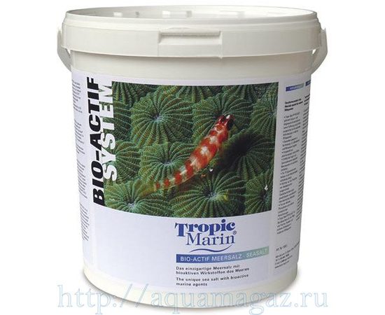 Соль Tropic Marin Bio-Actif 10кг на 300л (ведро)