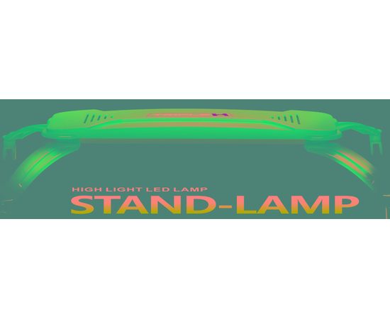 Светильник LED TLE-2 для морского аквариума 28х11х2см, 24Вт, серый