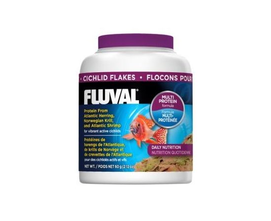 Корм для цихлид Fluval 125 мл - хлопья (18 гр)