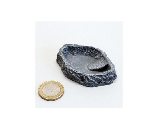 JBL Reptil Bar GREY XS - Поилка/кормушка для рептилий, серая, 6 х 4 х 1 см