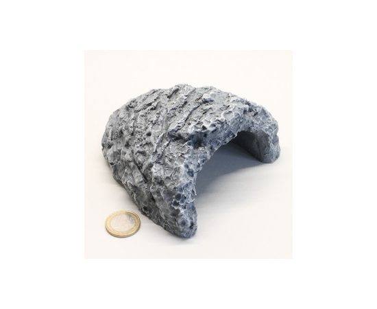 JBL ReptilCava GREY S - Пещера для террариумных животных, серая, 11 х 11,5 х 6,5 см
