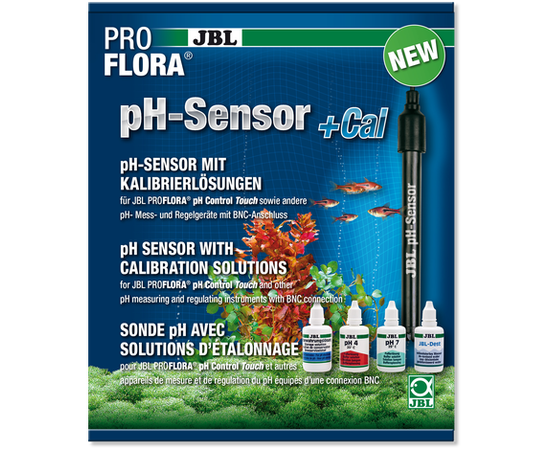 pH-электрод с калибровочными жидкостями JBL ProFlora pH-Sensor+Cal JBL6318800