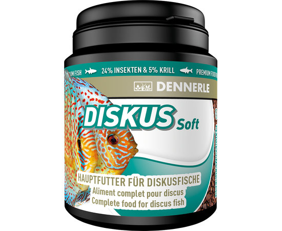Dennerle Discus Soft - Основной корм в форме гранул для дискусов, 90 г DEN7521