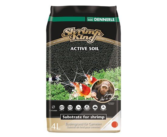 Грунт питательный Dennerle Shrimp King Active Soil 4 л