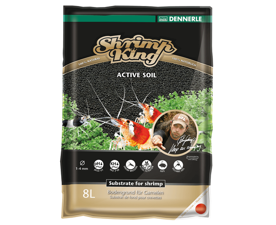 Грунт питательный SHRIMP KING ACTIVE SOIL 8 л DEN 6177