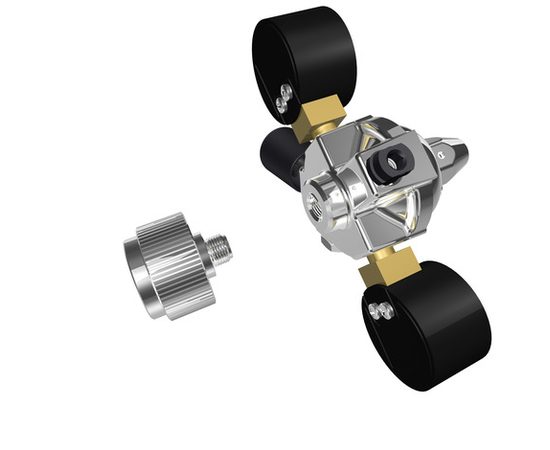 Адаптер для подключения пополняемого баллона к CO-2-редуктору JBL ProFlora u001 2 JBL ProFlora Adapt u-m 2 JBL6445400