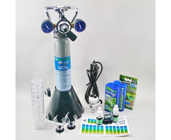 CO2-система с пополняемым баллоном 500 г для аквариумов до 400 л JBL ProFlora m501 JBL6318300 CO2-система с пополняемым баллоном 500 г для аквариумов до 400 л JBL ProFlora m501 JBL6318300