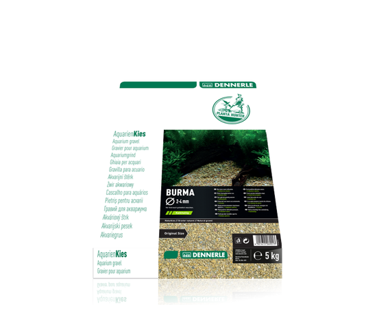 Натуральный гравий для аквариума, фракция 5-10 мм Dennerle Nature Gravel PlantaHunter Yukon DEN6903