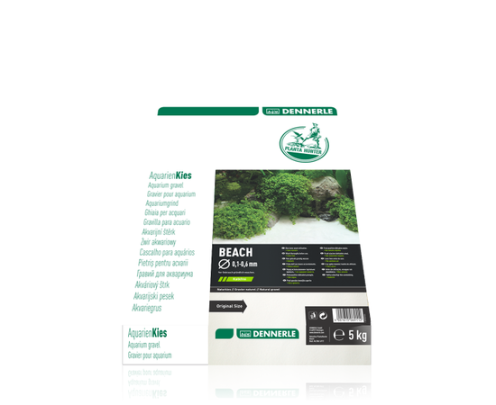 Грунт Песок 0,1-0,6 мм Dennerle Nature Gravel PlantaHunter Beach DEN6911