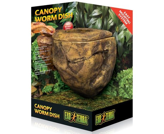 Exo-Terra Canopy Worm Dish Exo-Terra Canopy Worm Dish